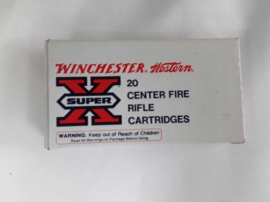 Winchester 222 Remington Cartridges.