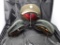 3 VINTAGE GREEN MILITARY DRESS HATS