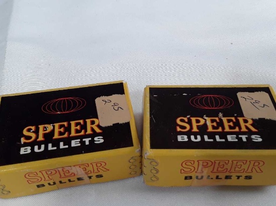 2 Boxes of Speer 30 Cal Bullets.
