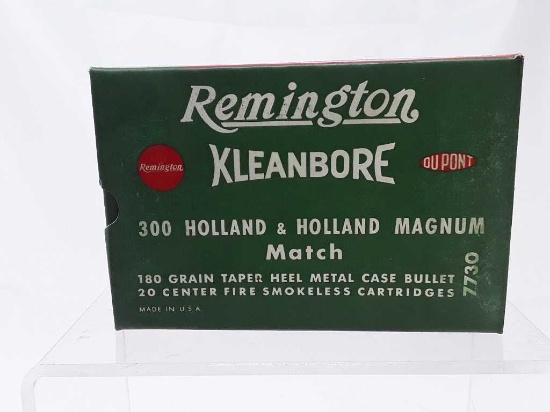 1 Box of  Vintage Remington 300 H&H Mag Ammo