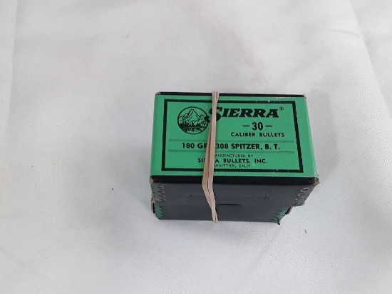 2 Box of Sierra 30 Cal. Bullets.