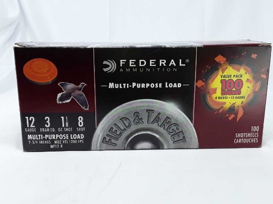 2 Boxes of Federal 12 Gauge and other Misc Ammo.