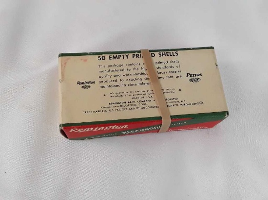 1 Box of Remington Empty 45 Auto Rim Shells.