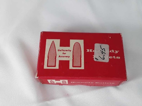 1 Box of Hornady 338 Cal Bullets.