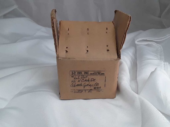 1 BOX OF 3-D .358 CAL BULLETS