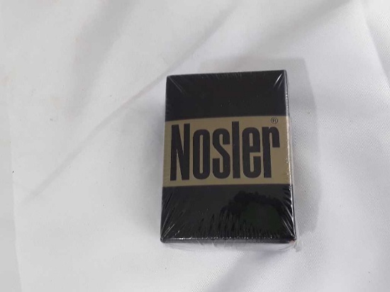 1 Unopened Box of Nosler 30 Cal Bullets.