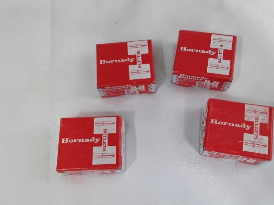 4 Boxes of Hornady 22 Cal Match Bullets