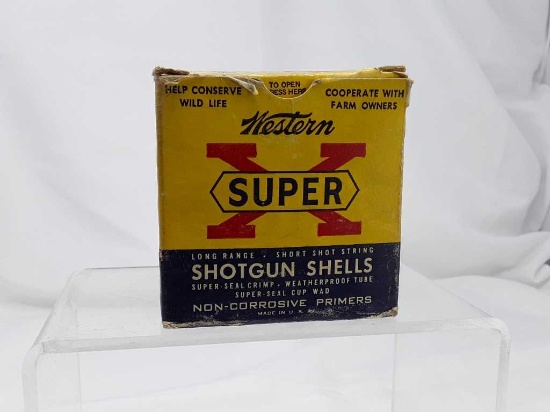 1 VIntage Box of Western Super X 20 Gauge Ammo.