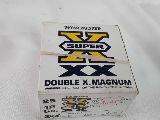 1 Box of Winchest Super X 12 Ga. Ammo.