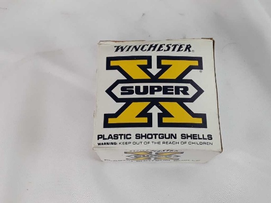 1 Box of Winchester Super-X 12 Gauge Ammo.
