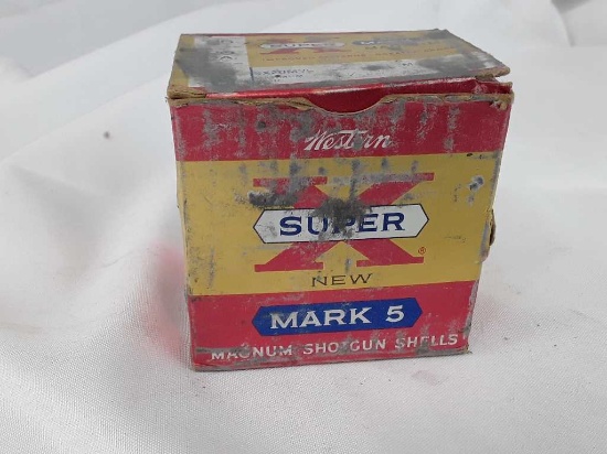 1 Box of Western Super X Mark 5 20 Gauge Ammo.