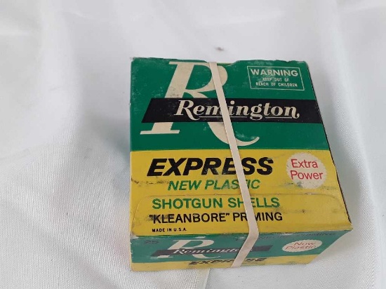 1 Box of VIntage Remington 12 Gauge Ammo.