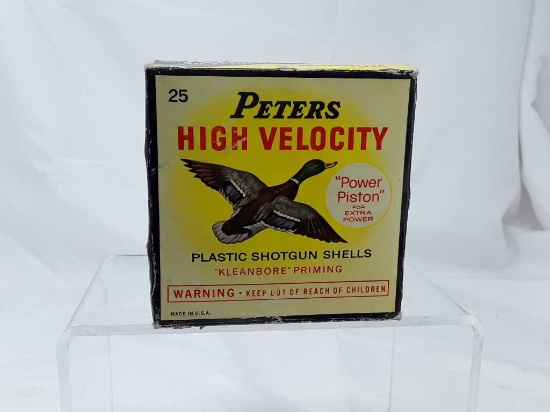 1 Box of Vintage Peters 12 Gauge Ammo.