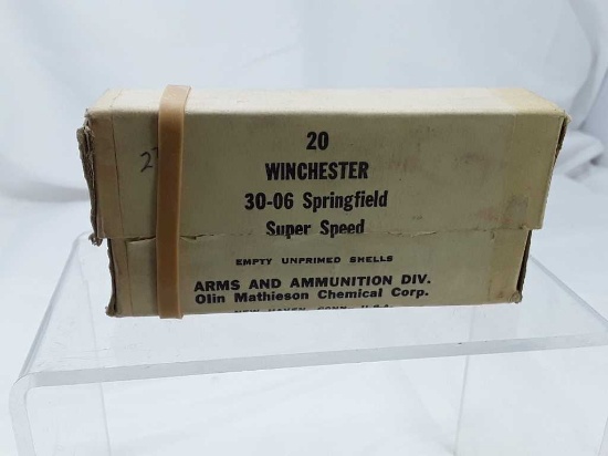 1 Vintage Box Winchester 30-06 Springfield Empty