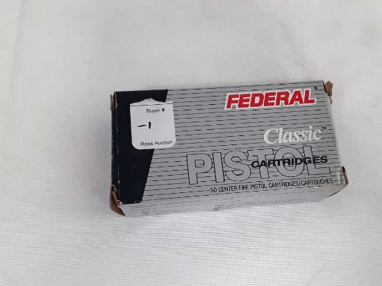 1 Box of Federal 32 H&R Magnum Ammo.