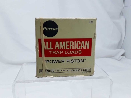 1 VIntage Box of Peters 12 Ga. Ammo.