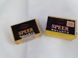 2 Box of Speer 9mm Bullets.