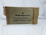 1 Vintage Box of Western 300 H&H Empty Shells .