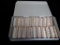 BOX OF SMALL RECTANGLE BRUSHES QTY20