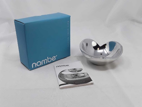 NAMBE HEART SHAPED BOWL W/ENGRAVING