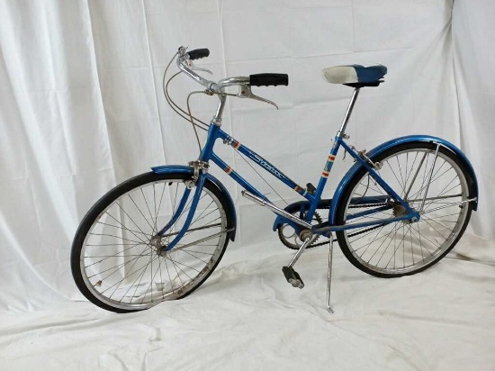 Schwinn Vintage Blue Bicycle