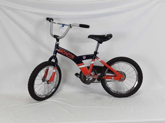 12" KIDS BRONCOS BIKE - FAIR CONDITION