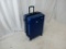 Blue Hard case Traveling Bag w/Swivel Wheels