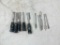 Lot Of 5 Stanley Wood Chisel Set & 5 Drill Bits