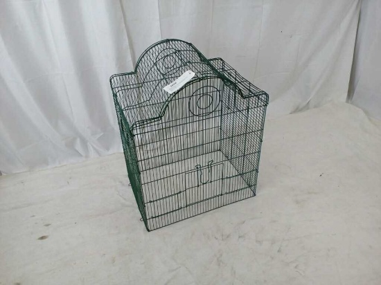 Green Bird Cage