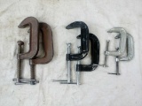 3 Pairs Of C-Clamps