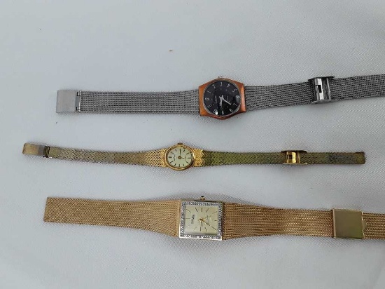 Vintage Ladies Watches: DuFonte, Waltham, Embassy