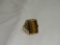 10K Gold & Dia Ring w/Petrified Wood 5g