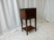 Drexel Marble Top Side Table w/Drawer