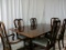 Drexel Queen Anne Dining Table & 6 Chairs