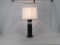 Dual Action Desk Lamp w/ Square Shade