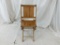 VINTAGE WOODEN FOLDING CHAIR