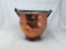 Copper Bucket With Metal Handle