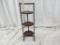 Traditional English 3-Tier Folding Plant Stand