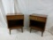 Stanley Nightstands Single Drawer SET of TWO