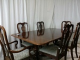 Drexel Queen Anne Dining Table & 6 Chairs