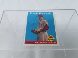 1958 Topps #76 Dick Farrell Baseball Card