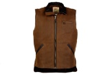 OWO 305BR4 THE RINGER DISTRESSED OILSKIN VEST SM