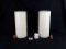 2 LARGE ELECTRIC PILLAR CANDLES - 8