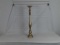 ALUMINIUM GOLD CANDLE STAND - 6