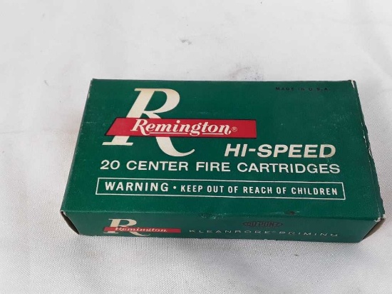 1 BOX OF 6MM REMINGTON AMMON