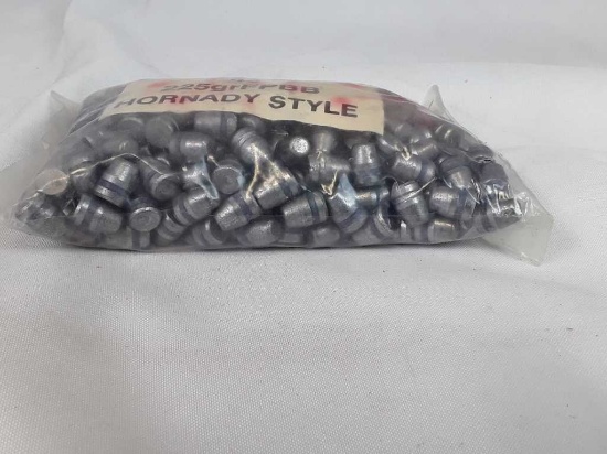 1 BAG HORNADY STYLE 45 CALIBER BULLETS