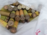 1 BAG OF 20 GAUGE SHOTGUN SHELL AMMO