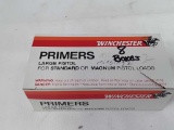 8 BOXES WINCHESTER LG, STD, & MAG PISTOL PRIMERS