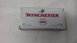 1 BOX WINCHESTER 38 CAL SUPER + P AMMO