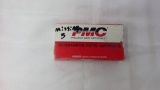 1 BOX PMC 32 AUTOMATIC CALIBER PISTOL AMMO